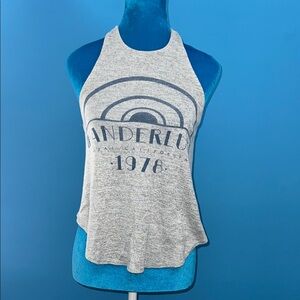 Wanderlust Gray Tank Top